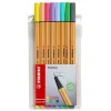 Stabilo point 88 set 8p pastel | Tuschpennor & Markers