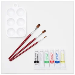 Creative Colors Startkit barn akylmålning | Barn Målarset