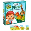 Barn Barbo Toys Stavningslek/pussel med söta djurmotiv