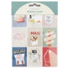 Panduro Hobby Stickersblock 16 ark Work From Home – ordning och reda på hemmakontoret. 2×8 designer