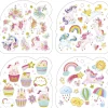 Barn Panduro Hobby Stickers-häfte enhörningar