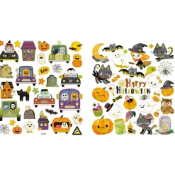 Panduro Hobby Stickers / klistermärken 4-pack halloween | Barn Barnstickers