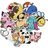 Barn Panduro Hobby Stickers med söta & knasiga djur som är kawaii! ca 50 roliga klistermärken