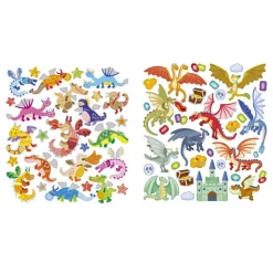 Barn Panduro Hobby Stickers 4p Flygande drakar