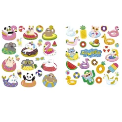 Panduro Hobby Stickers 4p Slappa sommardagar | Barn Barnstickers