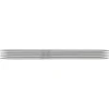 Pony yarn accessories Strumpstickor, 5 st. Längd 20 cm Ø3,5 mm – aluminium | Strumpstickor