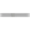 Pony yarn accessories Strumpstickor, 5 st. Längd 20 cm Ø4,5 mm – aluminium