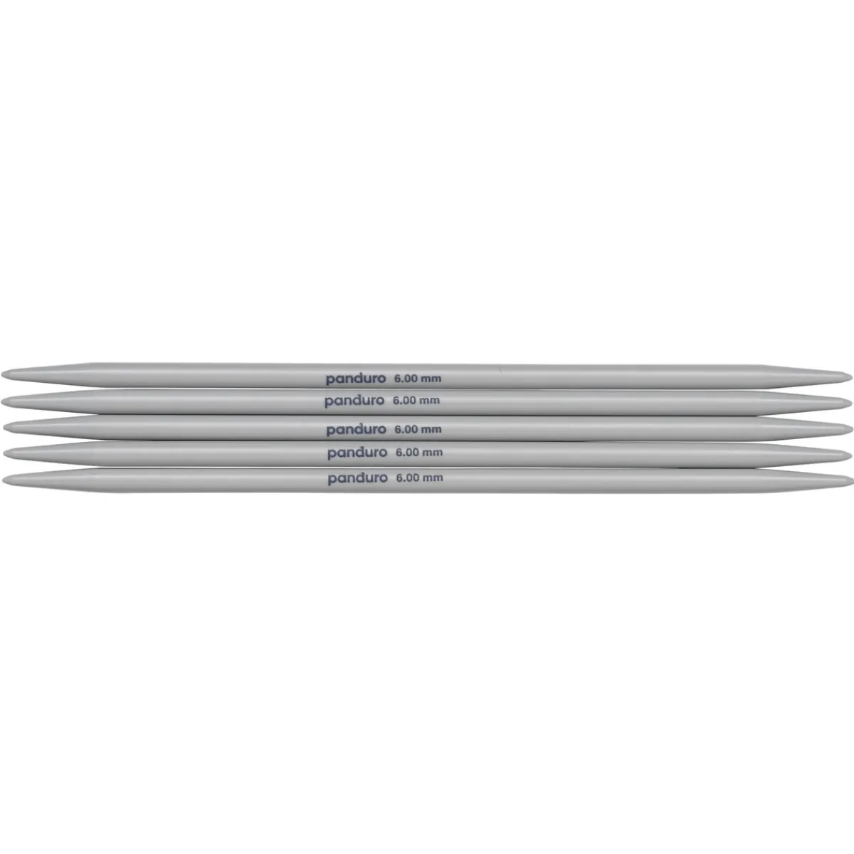 Pony yarn accessories Strumpstickor, 5 st. Längd 20 cm Ø5,5 mm – plast