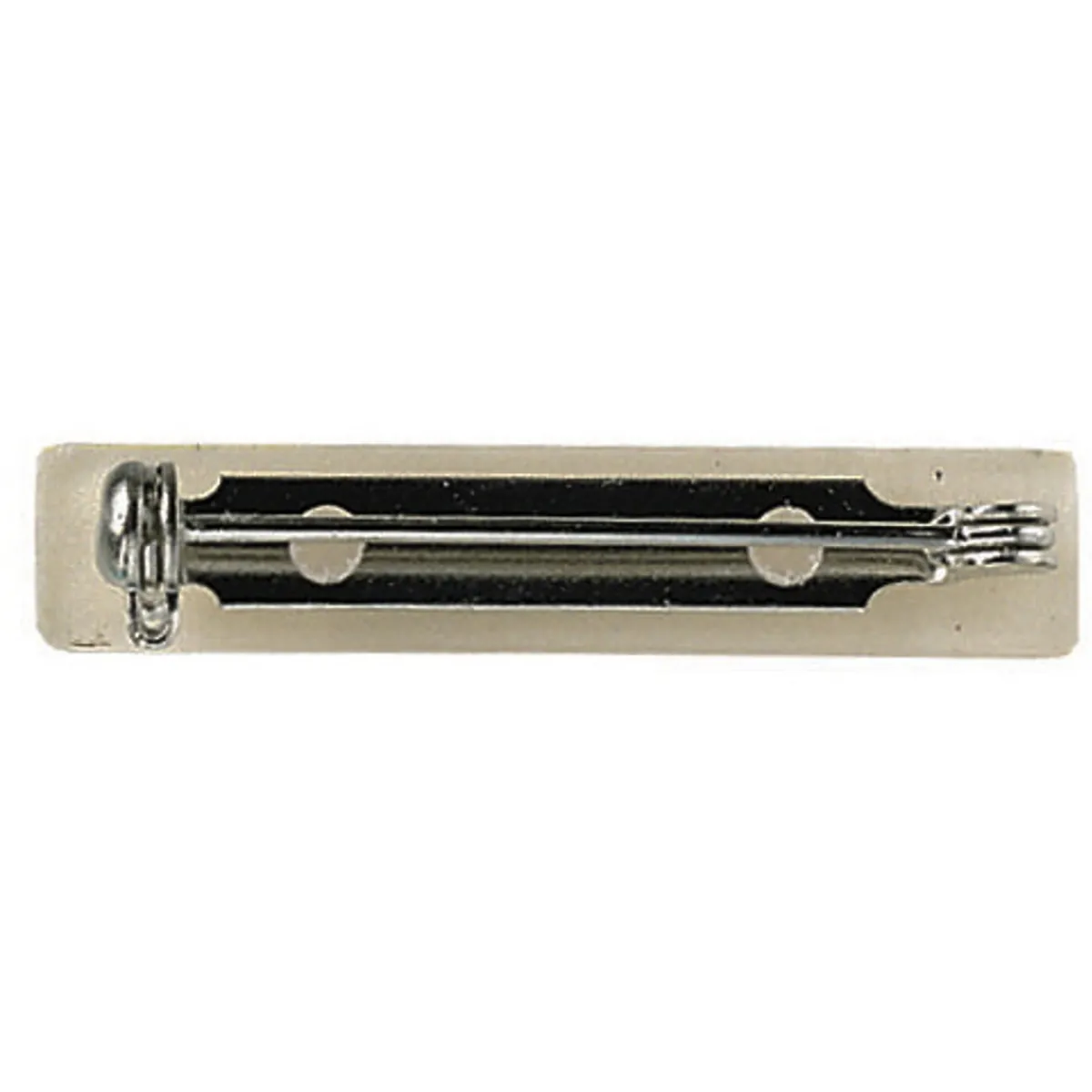 Panduro Jewellery 5 st. silverfärgade broschnålar med självhäftande yta, 41×6 mm