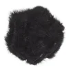 Panduro Hobby Svarta fluffiga fjädrar från kalkon, längd 5–10 cm, ca 70 stycken