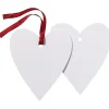 Panduro Hobby Tags hjärtan 24 st vit | Tags