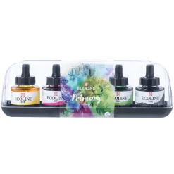 Ecoline Talens flytande vattenfärg - Primary 5 x 30 ml | Akvarell- & Vattenfärger