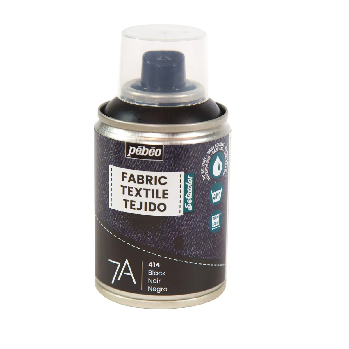 Pebeo Textilspray 7A 100ml svart