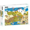 Barn Tildas pussel 1000 Fjällen, 1000 bitar, 70×50 cm