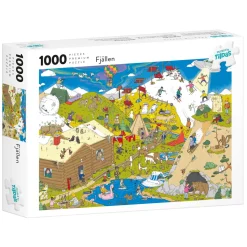 Barn Tildas pussel 1000 Fjällen, 1000 bitar, 70×50 cm