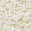 TOHO Beads Japan TOHO-pärlor bugle, avlånga glaspärlor 6 mm creme | Glaspärlor