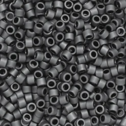 TOHO Beads Japan TOHO-pärlor 11/0 – järngrå matt, 612 Matte gun metal