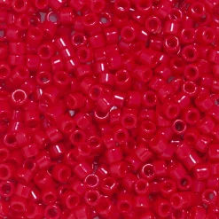 TOHO Beads Japan TOHO-pärlor 11/0 – ljusröd blank, 45A Opaque cherry seed