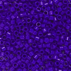 TOHO Beads Japan TOHO-pärlor 11/0 – marinblå blank, 48 Opaque navy blue | Rocaillespärlor