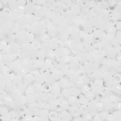 TOHO Beads Japan TOHO-pärlor 11/0 – vit blank, 41 Opaque white