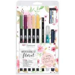 Tombow Watercoloring Floral | Tuschpennor & Markers