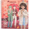 TOPModel Dress Me Up Cozy, pysselbok med vintermodeller, 24 sidor | Barn Målar- & Pysselböcker