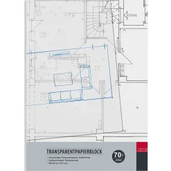 AMI Transparent A4-block 70g/m² | Block