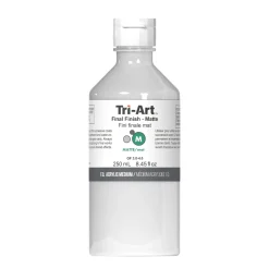 Tri Art Tri-Art Final Finish Matte 250 ml, skyddande matt lack / fernissa för akrylfärg | Målarmedier