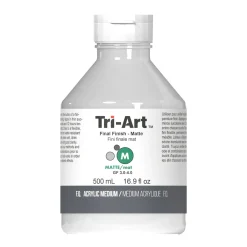 Tri Art Tri-Art Final Finish Matte 500 ml, skyddande matt lack / fernissa för akrylfärg | Målarmedier