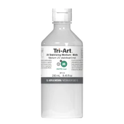 Tri Art Tri-Art Medium UV Stabilizing Matte 250 ml, matt medium som skyddar akrylfärg mot UV-strålning | Målarmedier