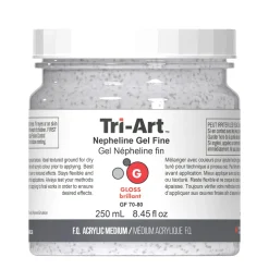 Tri Art Tri-Art Nepheline Fine 250 ml, fint granulerande medium för akrylfärg