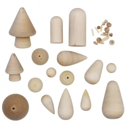Panduro Hobby Träkropp kit med 16 st | Trä