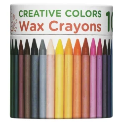 Creative Colors Tub med 100 färgglada kritor | Barn Barnpennor