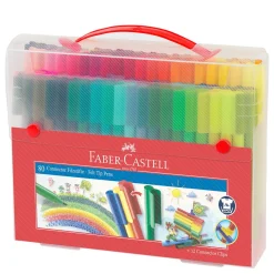 Barn Faber-Castell Tuschpennor Connector 80p