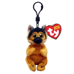 Barn TY Beanie Bellies Clip Ace – världens sötaste schäfer! L. 9,5 cm