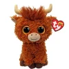 Barn TY Beanie Boo Alfie – den lurviga och söta höglandstjuren! H. 15,5 cm