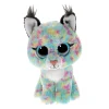 Barn TY Beanie Boo Bobcat – ett jättesött lodjur med tofsiga öron! H. 15,5 cm