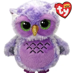 TY Beanie Boo 15,5 cm – Owlivia den kloka ugglan som älskar böcker | Barn Gosedjur