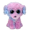TY Beanie Boo Flora – den snälla pudeln i söta färger! H. 15,5 cm | Barn Gosedjur