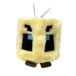 Barn TY Beanie Bouncers Bee – ett lite kantigt & studsigt bi från älskade Minecraft! Ø7,5 cm