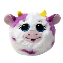 TY Beanie Bouncers Daisy – den glada och färgsprakande kossan! Ø7,5 cm | Barn Gosedjur
