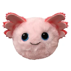 TY Beanie Bouncers Gill – Oemotståndligt söt, studsig och rosa axolotl! Ø7,5 cm | Barn Gosedjur