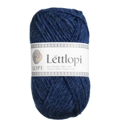 LOPI by Istex Ullgarn Istex Lettlopi 50g blå – 1403 Lapis blue heather