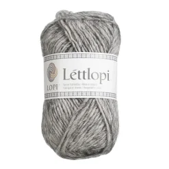 LOPI by Istex Ullgarn Istex Lettlopi 50g gråmelange – 0056 Ash heather