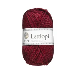 LOPI by Istex Ullgarn Istex Lettlopi 50g mörkröd – 1409 Garnet red | Ullgarn