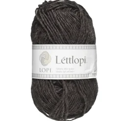 LOPI by Istex Ullgarn Istex Lettlopi 50g svartgrå – 0052 Black sheep heather