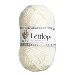 LOPI by Istex Ullgarn Istex Lettlopi 50g vit – 0051 White | Ullgarn