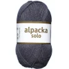 Järbo Ullgarn Alpacka Solo 50g grålila – 29133 Velvet purple