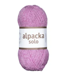 Järbo Ullgarn Alpacka Solo 50g ljungrosa – 29120 Cherryblossom pink