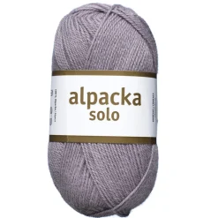 Järbo Ullgarn Alpacka Solo 50g syrenlila – 29132 Frost purple | Ullgarn